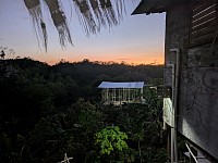 View of the newest structure Mark is (was) building